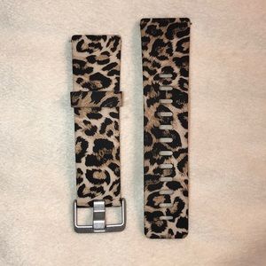 Leopard Print Fitbit Versa Small Band